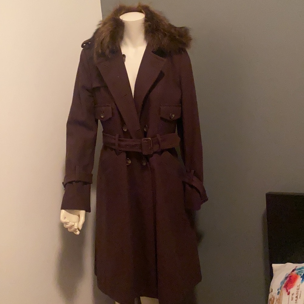 BCBG brown coat
